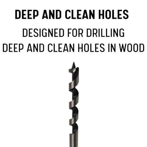Drill America 3/4" X 18" Nail Buster Auger Drill Bit for Wood DMS73-2090 3/4" 18" Long