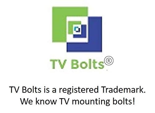 M6 TV mounting Bolts/Screws with spacers and washers, Multiple Lengths