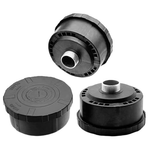 Flylin 2Pcs 32mm Air Compressor Muffler Central Pneumatic Compressor Parts