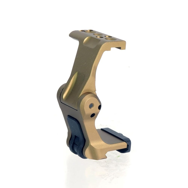 FTC Mount Gen2 Magnifier Mount with QD Lever 2.26" Optical Centerline Height,Quick Release&Flip-to-Center Mechanism,Compatible G23, G30, G33, G43, G45, HM3X, HM3XT, 3X MAG-C,VMX3 Tan color