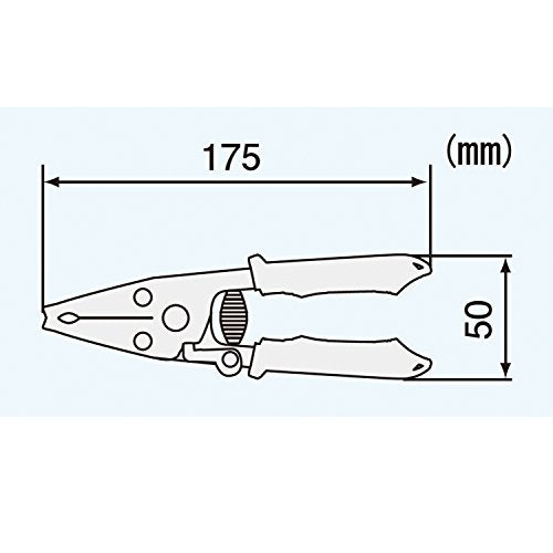 ENGINEER PA-06 Precision Wire Stripper For Thin Wires AWG 30-18 For fine lines