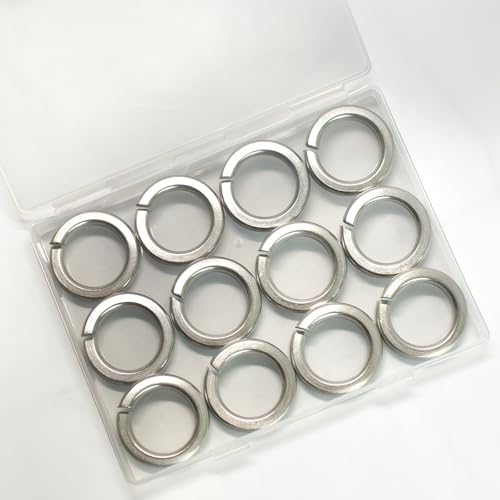 7/8" Spring Lock Washers (20pcs), 304 Stainless Steel (18-8), Split Lock Washer, Metric, SAE 7/8"