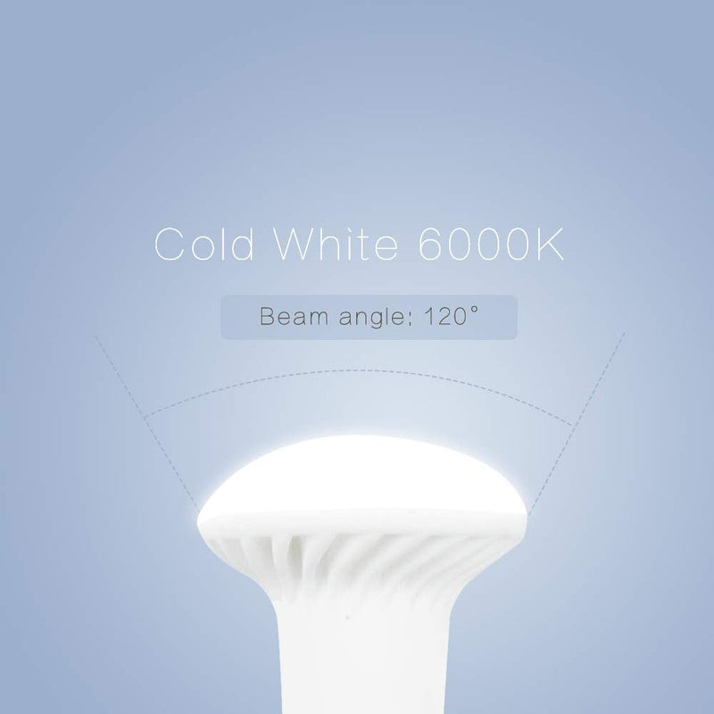 Bonlux 3W LED 1383 R12 Elevator Reading Light, AC/DC 12V-24V 1156 1141 BA15S Single Contact LED Reflector Light Bulb Daylight 6000K for RV Camper Trailer Marine Boat Motorhome Light (4-Pack) 6000k - 4 Pack
