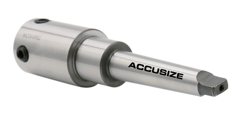 Accusize Industrial Tools Annular Cutter Arbor, Mt2 to 3/4'' Weldon Shank for Drill-Use Annular Cutter on Drill Press, Mc00-0002 Standard