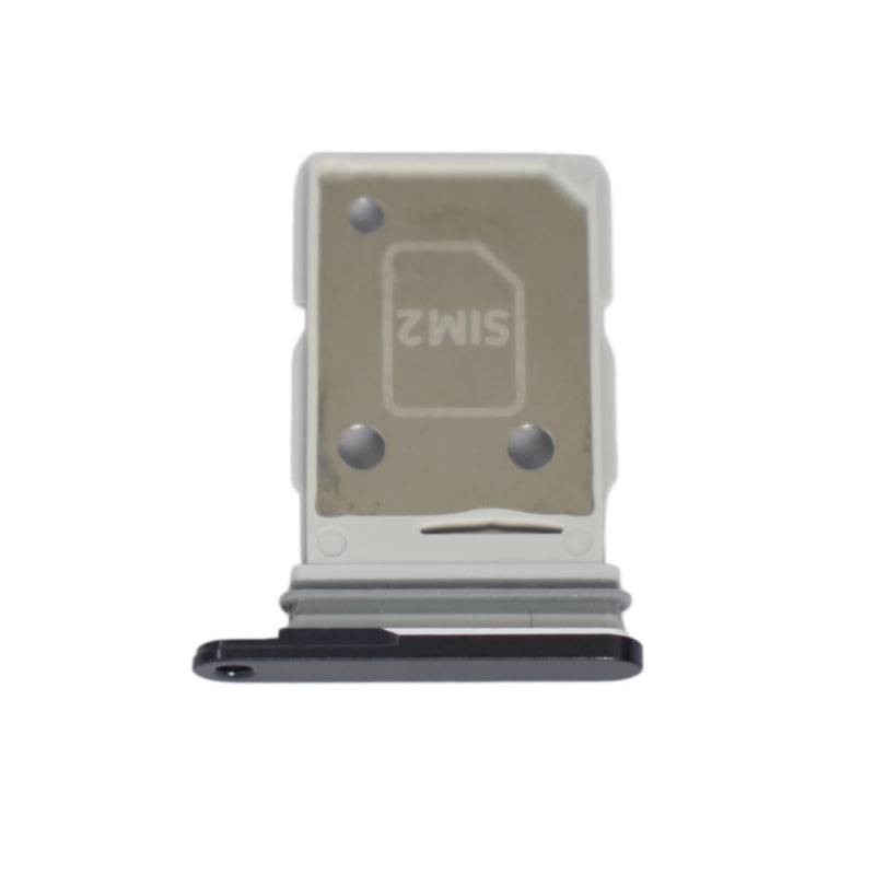 for Samsung Galaxy S26 Ultra 2026 Sim Card Tray & Micro SD Sim Card Holder Container Replacement Part (Black)