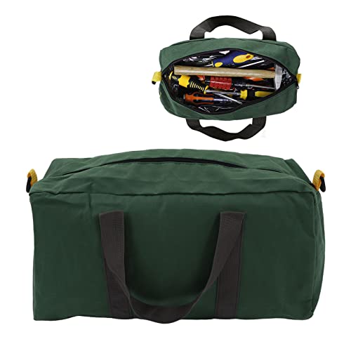Asixxsix Large Capacity Tool Bag, Heavy Duty Multifunctional Tool Storage Bag for Carpentry Electrician (18in) 18in