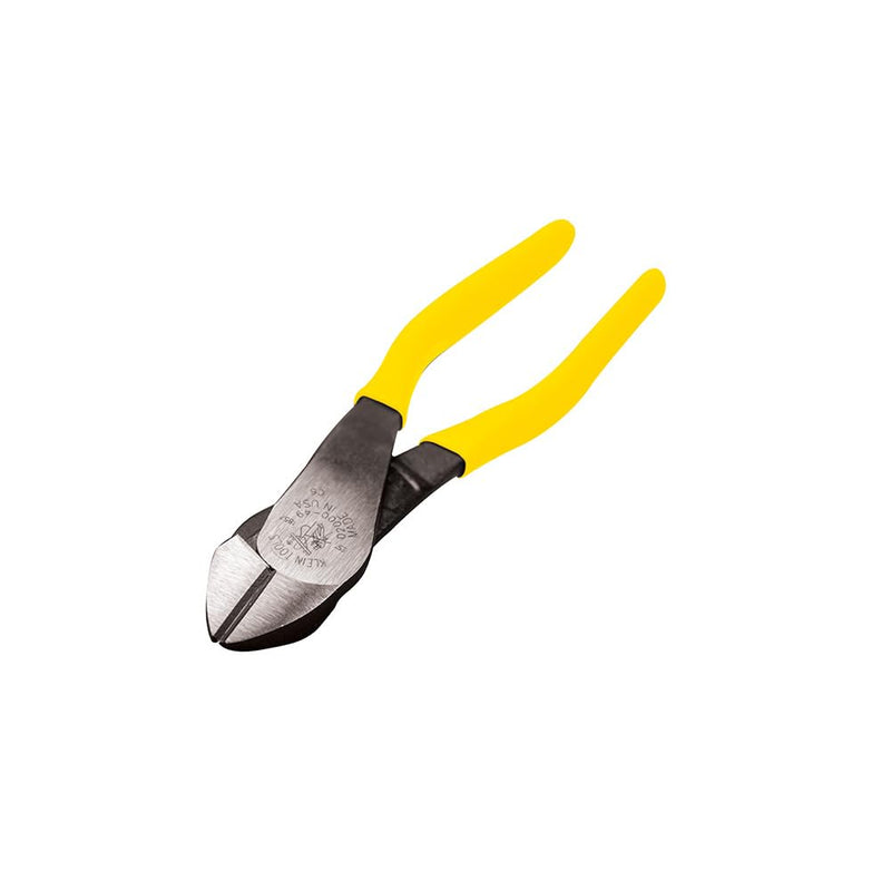 Klein Tools D2000-49 Pliers, Diagonal Cutting Pliers with Heavy-Duty Cutting Knives, Short Jaws and Dual Material Grips, 9-Inch, Yellow