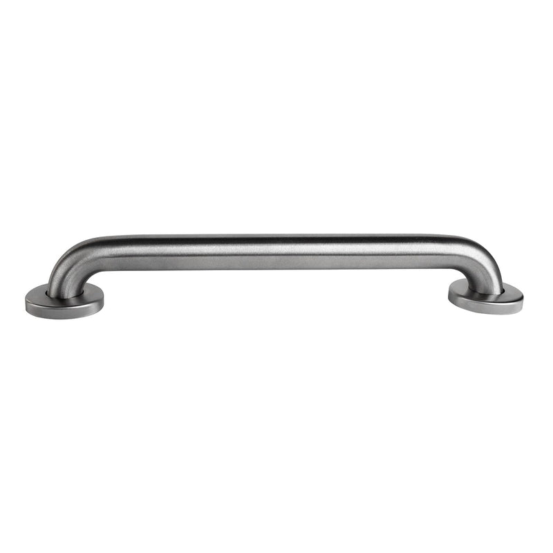 BOBRICK 5806X18 Stainless Steel Straight Grab Bar with Satin-Finish, 18" (455mm) Length, 1-1/4″ (32mm) Diameter 18 in