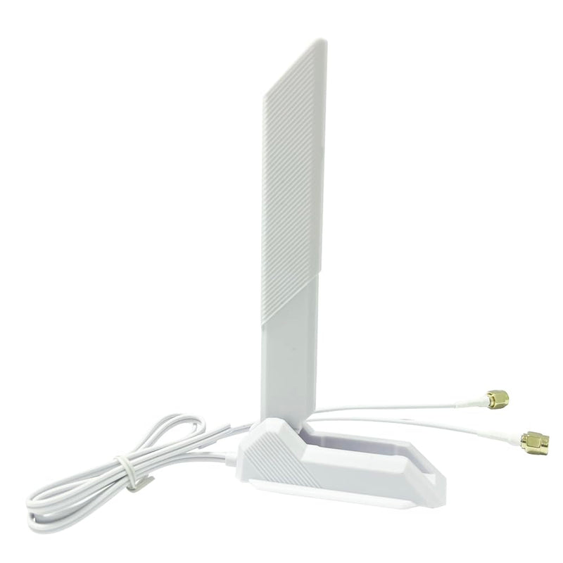 ZAHARA 2.4/5.8/6GHz RP-SMA Tri Band WiFi 6E Antenna for ASUS ROG Strix B550-F Gaming WiFi II/Prime B550-PLUS/ROG Strix B550-A B450-F B650-A B650E-F Z690-F Z790-F Z790-A Z690-A Z790-E Z790-I Z690-E