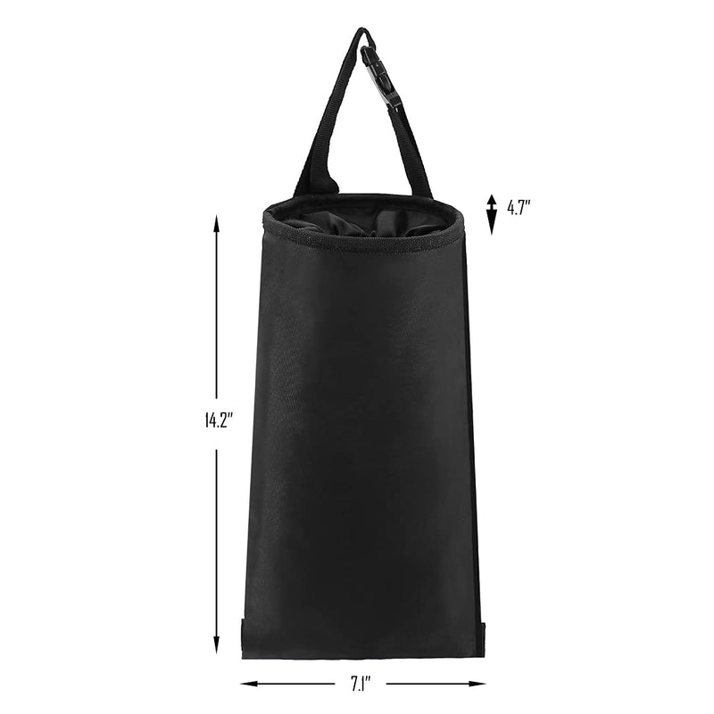 UTSAUTO 2 Pack Washable Eco-Friendly Seat Back Hanging Car Trash Bag for Travelling, Outdoor
