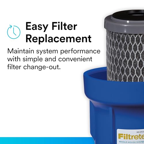 Filtrete Whole House Water Filter Replacement 3WH-STDCW-F02, 2-Pack 2 Count (Pack of 1)
