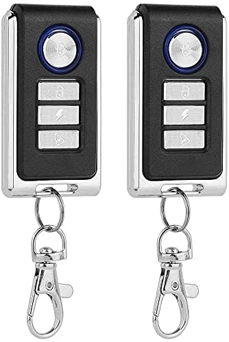 Motorcycle Anti-Theft Alarm Security System,Jtron Control Engine Start Bike Anti-Hijacking Cutting Off Remote Engine Start Arming Disarming,Waterproof Security Cycling Bike Alarm