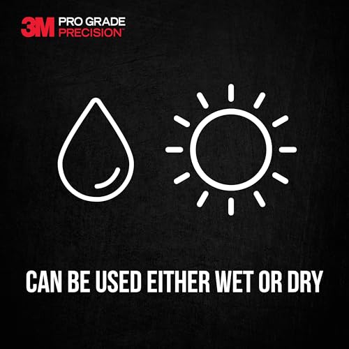 3M Pro-Pad Sanding Sponge, 2.88 x 4 x .5 in, 150 Grit, 54-Pack, Brown