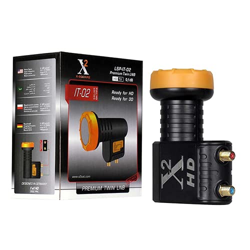 Twin Output Universal Ku Band Dual Low Noise Block LNB for FTA Free TV Antenna Twin Output