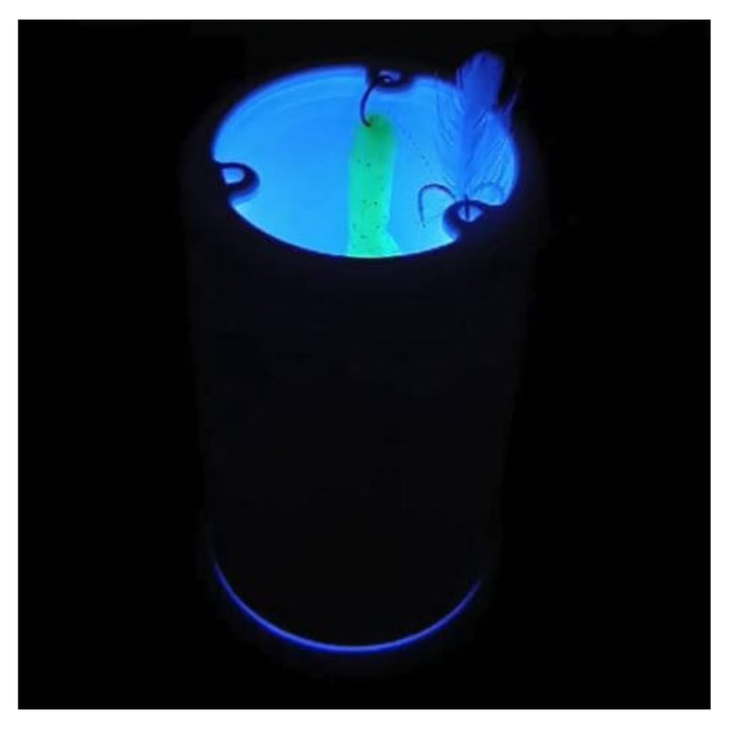 Aramish GloCast Mini - Instant UV Charger for Lures Ice Fishing Night Fishing Glow Baits Jigs Tubes Powerful UV LED Light 6"