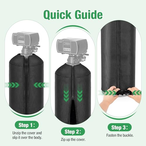 Water Softener Cover Outdoor 9" x 48"