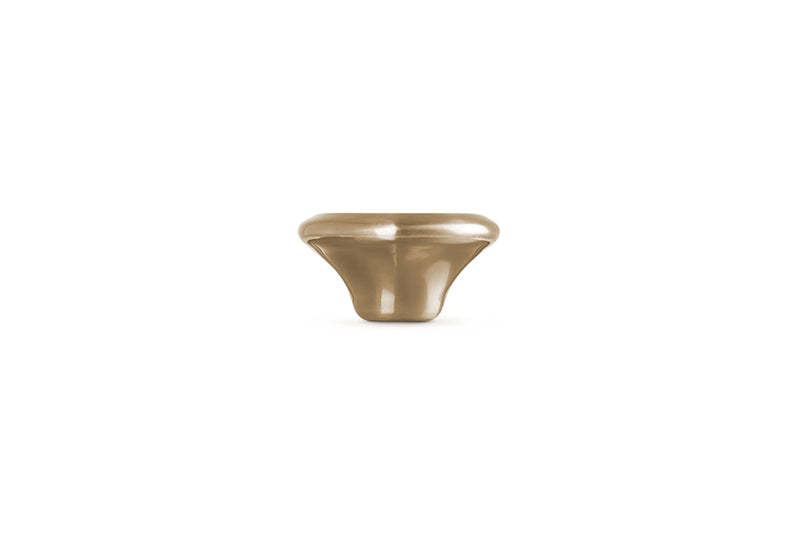 Le Creuset Figural Heart Knob, Large, 45mm, Light Gold