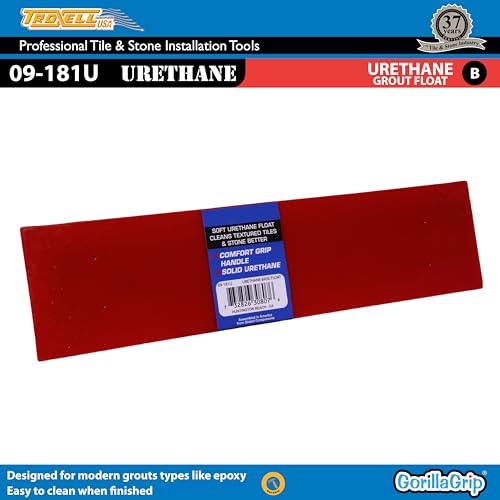 Troxell USA - 3" x 12" Urethane Grout Float with SoftGrip Handle