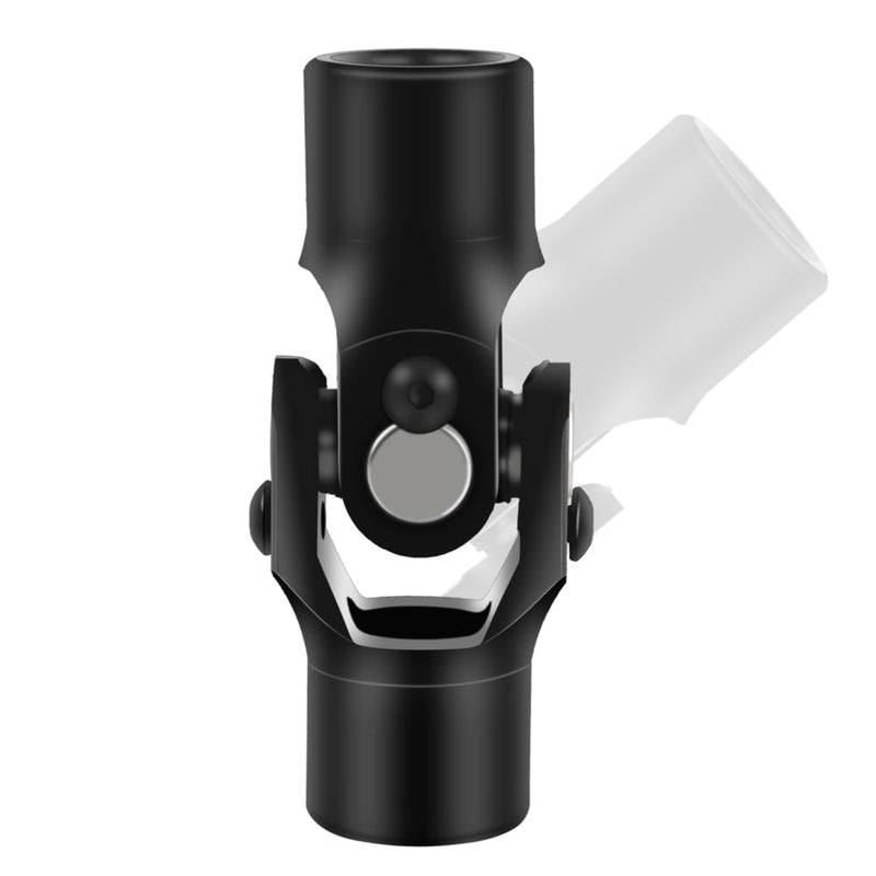 COOL STAR Single Steering Joints 3/4" Round x 3/4" Round Smooth Round U-Joint Shaft 96mm 35° Degree Black 3/4" Round × 3/4" Round 96mm