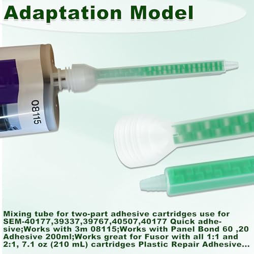 Mixing Nozzle Static Mix Nozzle Adhesive Tips Square 10 Pieces