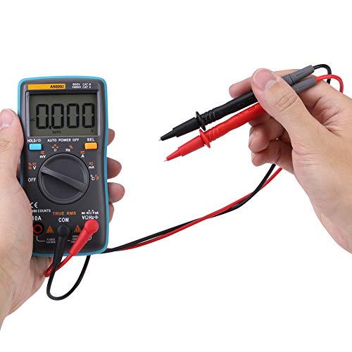 An8002 True Rms Digital, An8002 Multimeter ACDC Voltage Ohm Current Meter 6000 Counts