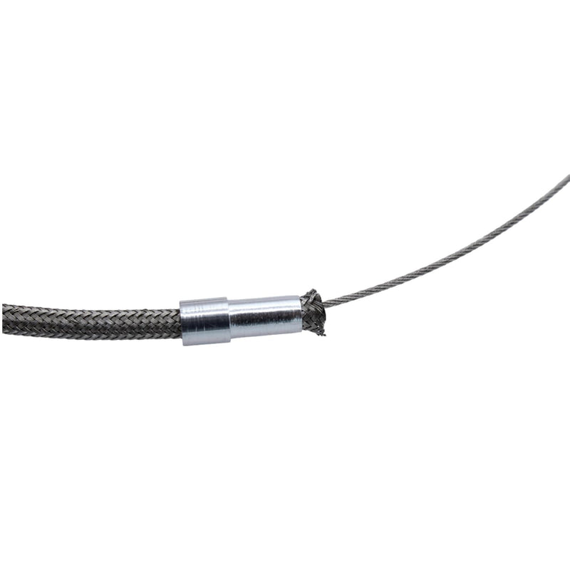 Transmission Kick Down Cable For GM 700-R4 Chevy Pontiac Oldsmobile Buick Etc, Stainless Steel Braided SBC BBC Transmission Detent Kickdown Wiring Kit