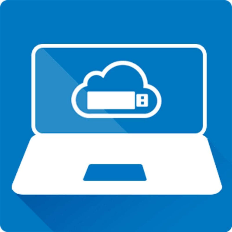ClevX USBtoCloud - Home - Automatic Cloud Backup for portable drives - 1 year, up to 3 portable USB Flash drives or external HDD/SSD devices Home - Up to 3 Drives