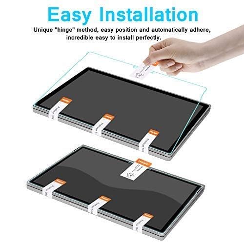 Megoo Surface Book Screen Protector 13.5",Blue Light Blocking Tempered Glass/Protect Eyesight/9H Hardness, Also for Microsoft Surface Book 2 (2017 Version) /Not for Surface Book 3