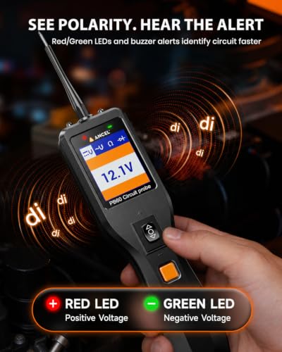 PB60 Automotive Power Circuit Probe, 12-24V Vehicle Component Activation ﻿ Orange Black