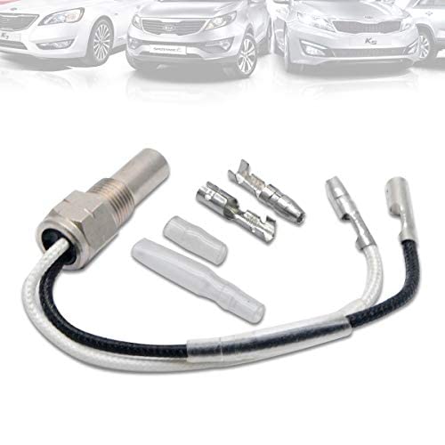1/8 NPT Oil Water Temp Auto Gauge Sensor Water Temperature Sensor Oil Temp Sender Electric Gauge Universal