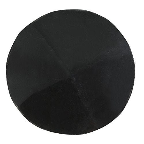 A29 Round Decorative Nails, Set of 6, 3/4 x 1 in, Natural Black 3/4" x 1" (6 pk)