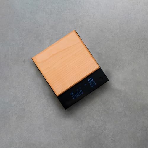 watchget Coffee Scale Wooden Pad Heatproof for TIMEMORE Basic