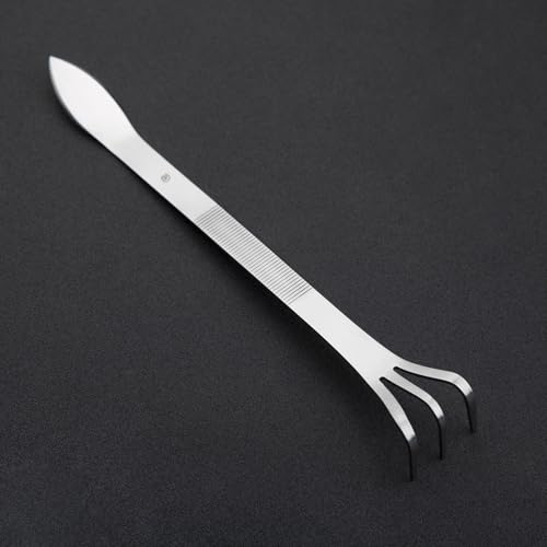 Bonsai Tools 3-Piece Alloy Steel Root Rake Hook Tweerzers Set (NBKG-01)