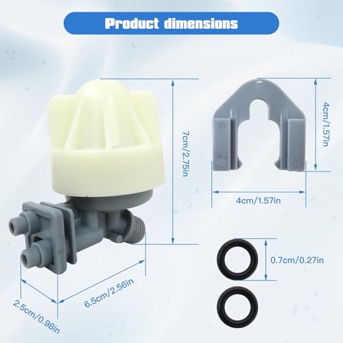 7187065, 7214969, 7165704, 7238450 Water Softener Nozzle and Venturi Assembly Fit for GE Smart 40,000 Grain Water Softener GXSHC40N 45,000, GXSH45V 40,000, GXSH40V (2025 New)