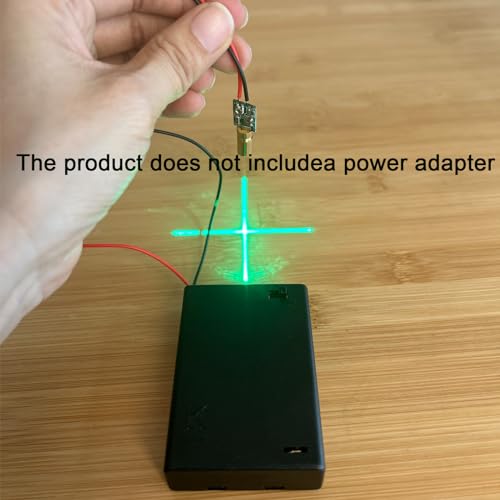 Green line Laser Module, Industrial Laser Module Adjustable Focus (6mm-traverse-1pack) traverse-1pack