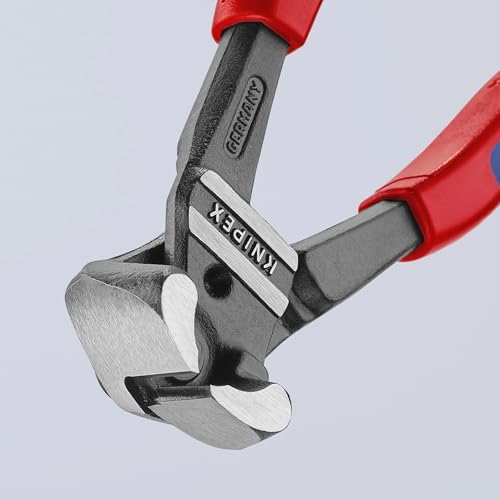 KNIPEX - 61 02 200 Tools - High Leverage Bolt End Cutting Nippers, Multi-Component (6102200) Pliers