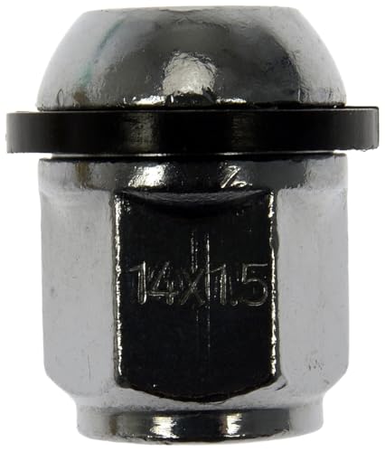 Dorman 611-314 Wheel Nut M14-1.5 Acorn - 22 mm Hex, 35.1 mm Length Compatible with Select Honda Models, 10 Pack
