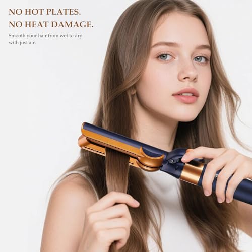 Airflow Attachment for Dyson Airwrap Styler, Nozzles Attachment for Smooth Hair Style with Less Damage and Breakage for Dyson Airwrap HS01 HS05 HS08 Prussian Blue