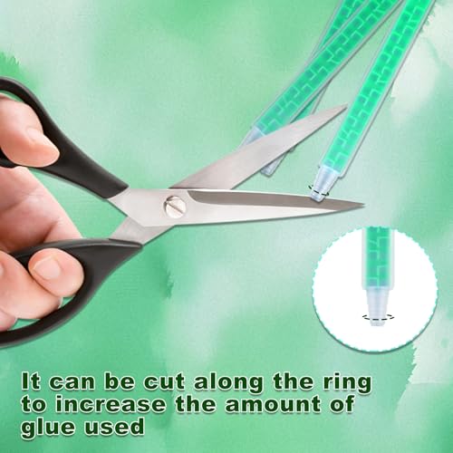 Mixing Nozzle Static Mix Nozzle Adhesive Tips Square 10 Pieces