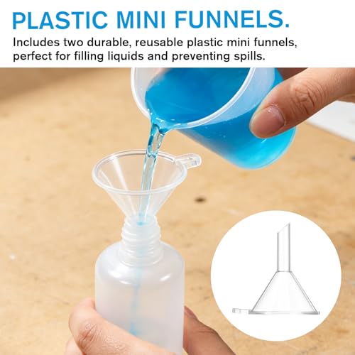 4 Pack Precision Tip Applicator Bottle, Glue Bottles with Fine Tips