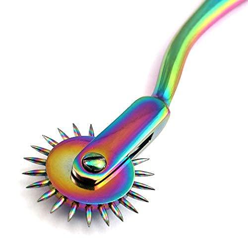 Wartenberg Neuro Pinwheel Stainless Steel 1 Head Diagnostic Instrument Pin Wheel - Multi Color Rainbow