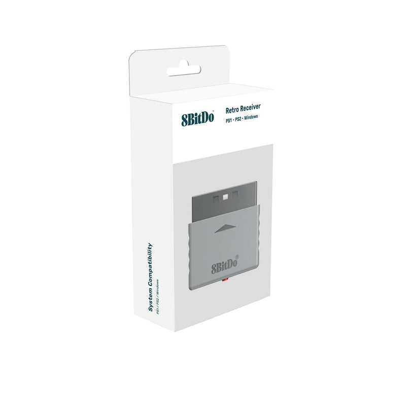 8Bitdo Bluetooth Retro Adapter for PS1/PS2/Windows, Compatible with PS5/PS4, Xbox Series/Xbox One, Switch Pro Controllers