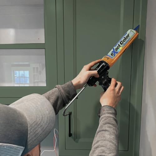 Sashco - 12010 Exact Color Custom Colored Caulk - DIY Kit (9.5-Ounce, Single Pack)