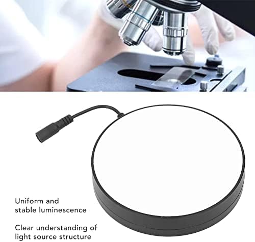 LED Microscope Rings Light Illuminators Microscope Lamp LED Rings Light Source for Laboratories AC 0‑250V