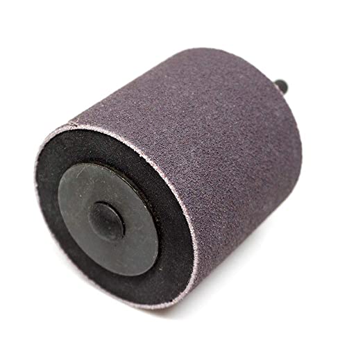 Benchmark Abrasives 2" x 2" Aluminum Oxide Sanding Bands, Spiral Bands Rotary Sander Attachment for Drill & Die Grinder, Metal Polishing, Sanders for Woodworking - Sander Tool (10 Pack), 36 Grit