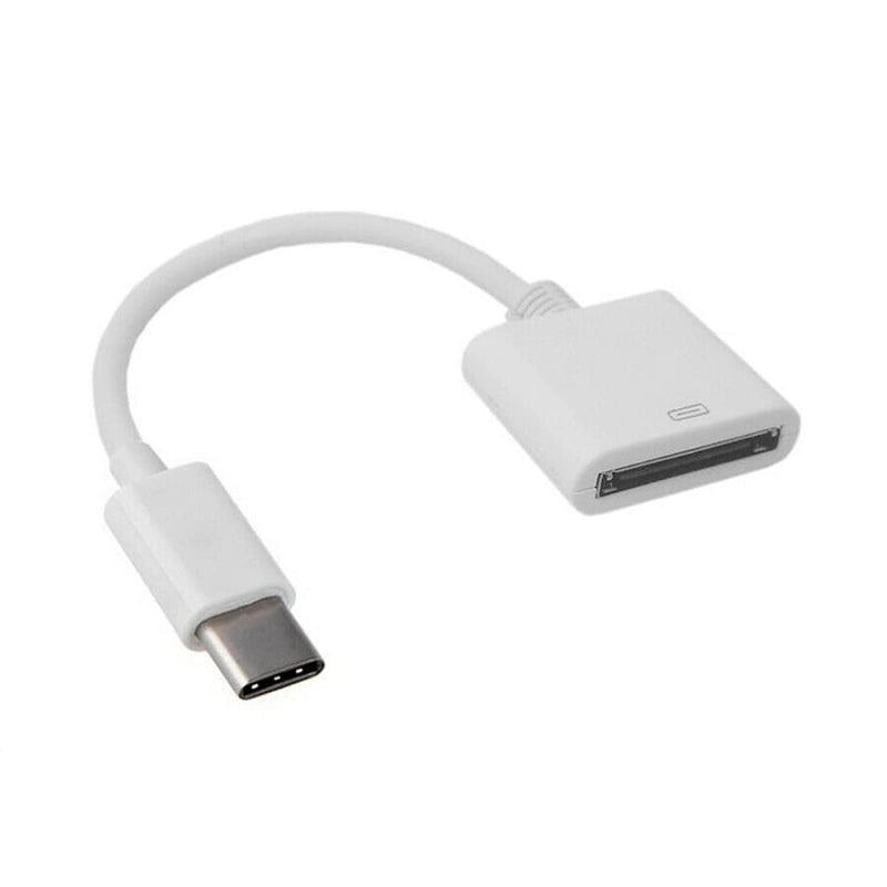 for Apple 30pin Female to USB 3.1 Type-C USB-C Sync Data Charging Adapter Cable Cell Phone OTG Adapters USB Cables Accessories，Cables and Interconnects