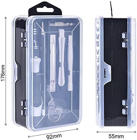 115-in-1 Precision Screwdriver Set - [Super Durable] Professional Magnetic Repair Tool Kit, Mini Screwdrivers for Phone, Computer, Laptop, MacBook, Watch, Eyeglasses, and Electronics (115) 115