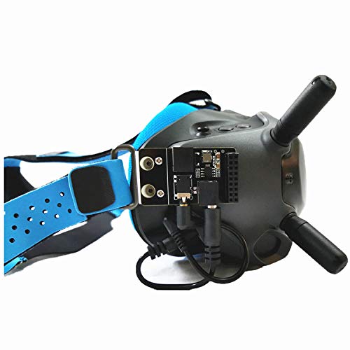 5.8G Analog Receiver Module Adapter Board for DJI Digital FPV Goggles Fatshark RapidFire Furious Ture-D Module FPV Video Receiver V3.0