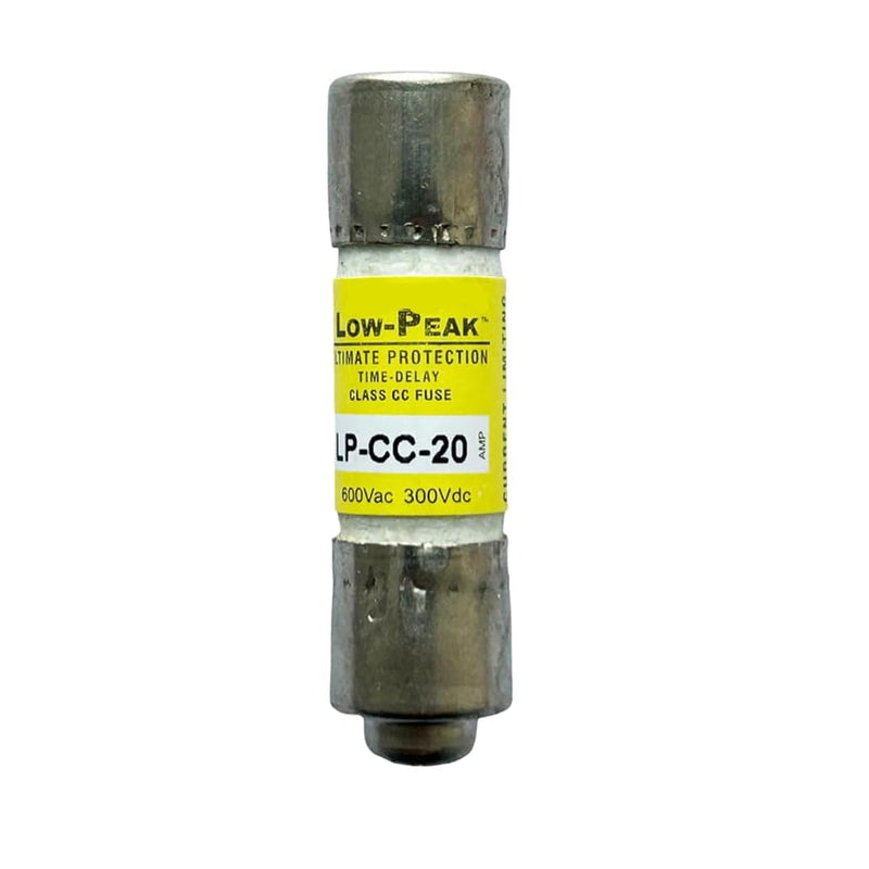 10-Pack New LP-CC-20 LP-CC-20A LP-CC 20A 600Vac Time Delay Fuse,LP-CC-20A Current Limiting Class CC Rejection Cartridge Fuses