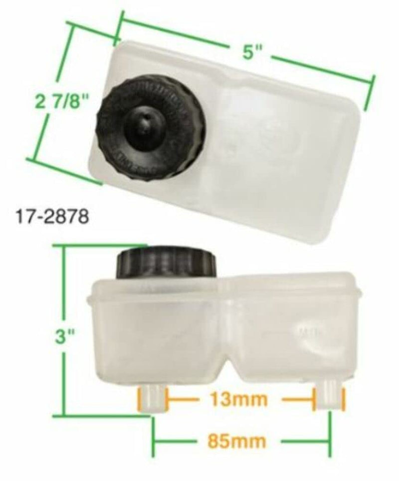 Empi Dual Circuit Brake Reservoir, Fits Type 1 Beetle 67-79, Compatible with Dune Buggy